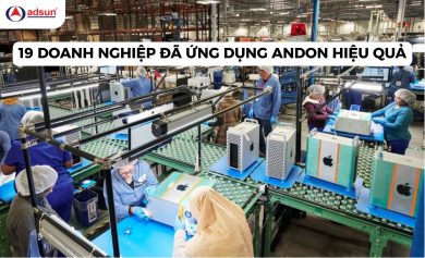19 doanh nghiệp đã ứng dụng Andon hiệu quả