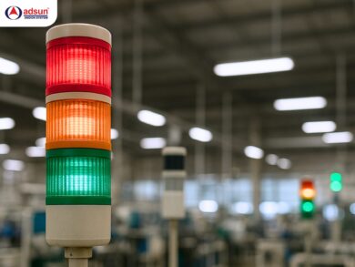 Andon một hệ thống cảnh báo sản xuất trực quan, xuất phát từ triết lý Sản xuất tinh gọn (Lean Manufacturing)